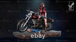 Claire Redfield Resident Evil Game Garage Kit Figure Collectible Statue Handmade