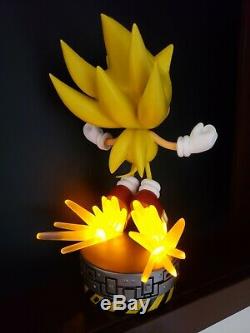 Classic Super Sonic Exclusive First4Figures Resin Statue F4F Sega