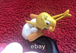 Collectible Rare Warner Bros Rutten Resin Figure Sylvester Tweety Pie