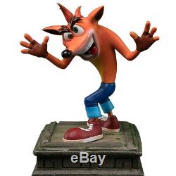 Crash Bandicoot Statue by First 4 Figures 16-inch Resin with Interchangeable Eyes
