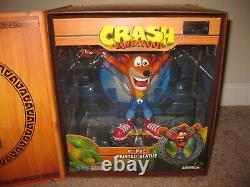 Crash Bandicoot Statue by First 4 Figures PVC Exclusive Day One NEW