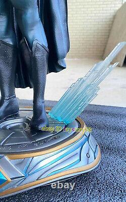 Custom Black Superman Clark Kent 1/4 Statue Resin Model Figure Display GK