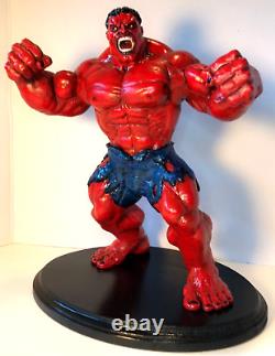 Custom Red Hulk Figure Statue WithBase 13 16 Captain America Brave New World MCU