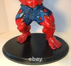 Custom Red Hulk Figure Statue WithBase 13 16 Captain America Brave New World MCU