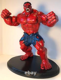 Custom Red Hulk Figure Statue WithBase 13 16 Captain America Brave New World MCU