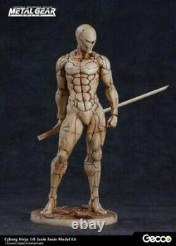 Cyborg Ninja Metal Gear Solid Unpainted Gecco Statue Grey Fox Resin Garage Kit