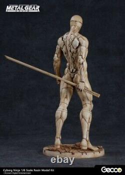 Cyborg Ninja Metal Gear Solid Unpainted Gecco Statue Grey Fox Resin Garage Kit