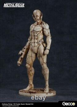 Cyborg Ninja Metal Gear Solid Unpainted Gecco Statue Grey Fox Resin Garage Kit