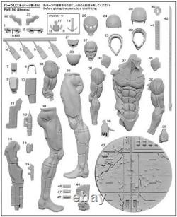 Cyborg Ninja Metal Gear Solid Unpainted Gecco Statue Grey Fox Resin Garage Kit