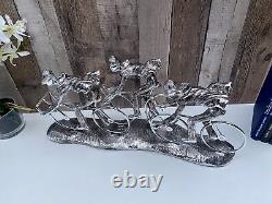 Cyclist Figure Sculpture Figurine Peloton Statue Cycling Bicycle Art Bike W49cm