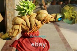DBZ Dragon Ball Z Super Saiyan Broli VS Son Goku Statue Painted In Stock Figure