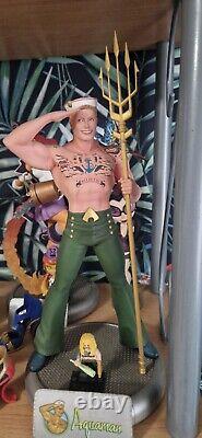 DC Bombshells Aquaman Rare Statue By Ant Luca