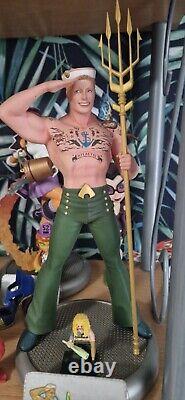 DC Bombshells Aquaman Rare Statue By Ant Luca