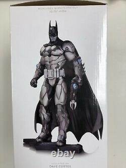 DC Comics Armored Batman Resin Statue Figure Arkham Asylum Dark Knight RARE NEW