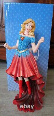 DC Comics Supergirl Enesco Couture De Force Statue Figure boxed superman