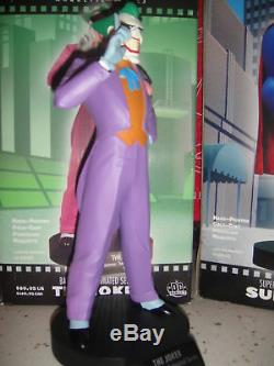 DC Comics THE JOKER MAQUETTE ANIMATED STATUE BATMAN Bust Figure Figurine TOY