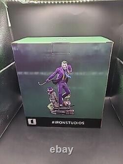 DC The Joker Iron Studios 1/10th Deluxe Statue New & Sealed