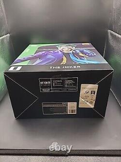 DC The Joker Iron Studios 1/10th Deluxe Statue New & Sealed