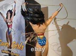 DC Wonder Women Cover Girl Statue 1199/5000 Limited Edition By Adam Hughes 2009