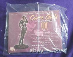DC cover girls. Cat Woman Statue. Adam Hughes. UK Seller. New In Box. Bnib
