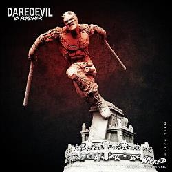 Daredevil Marvel Statue Figure Resin 3d printed DIY model kit