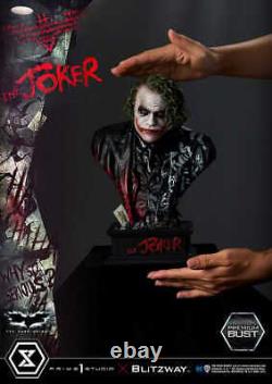 Dc Batman the Dark Knight Bust Compatible with The Joker 13 First 1 Blitzway