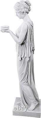 Design Toscano KY71304 Hebe the Goddess of Youth Greek Garden Statue, Large L