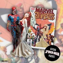 Diamond Select Marvel Zombies Spider-Man & Mary Jane Statue 488/2500 FREE Comic