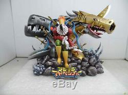 Digimons Dark Masters Piemon Resin GK Statue Metal Seadramon Mugendramon Figure