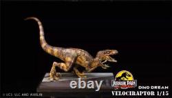 Dino Dream Jurassic Park Velociraptor 1/15 30th Anniversary Resin Figure Statue