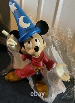 Disney Fantasia Sorcerer 22 Resin Mickey Mouse Big Fig Figure Statue