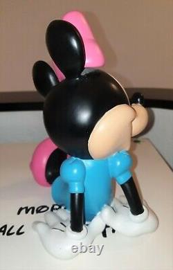 Disney MINNIE MOUSE One SIDE OF Books Bookrest Figure Statue VERY RARE
