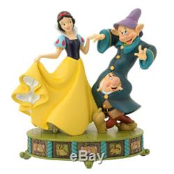 Disney Store Japan 25th Anniversary Snow White Figure Dopey Statue Doll F/S New