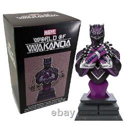 Disney Store Marvel Black Panther Bust Statue 26cm Figure Resin Model NEW