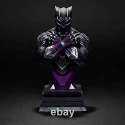 Disney Store Marvel Black Panther Bust Statue 26cm Figure Resin Model NEW