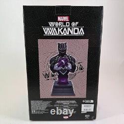 Disney Store Marvel Black Panther Bust Statue 26cm Figure Resin Model NEW