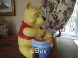 Disney Winnie the Pooh Ex Disney Store Display Resin Statue Figure