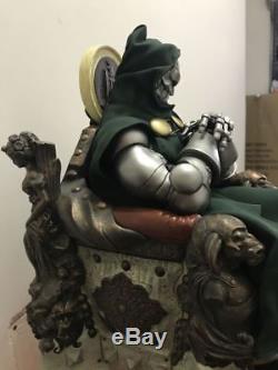 Doctor Doom Resin GK Statue Marvel Avengers Daum throne EX Ver. Figure In Stock