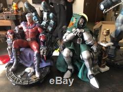 Doctor Doom Resin GK Statue Marvel Avengers Daum throne EX Ver. Figure In Stock