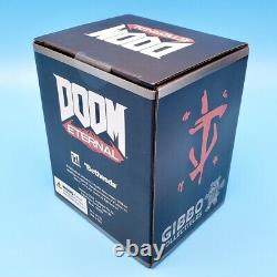 Doom Eternal Doomguy Mini Slayer Figure + Sticker Official Figurine Statue 3.25