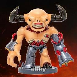 Doom Eternal Mini Tyrant Figure + Sticker Official Demon Lord Figurine Statue 3