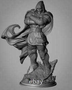Dr Doom Statue 3D Print 6 & 12 Scale Unpainted and Unassembled