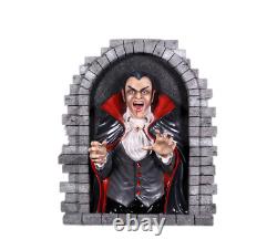 Dracula Wall Decor Statue Lifelike Fun Spooky Halloween Horror Prop Figure 3D