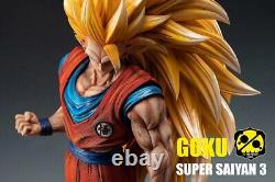 Dragon Ball Super Saiyan 3 Son Goku 2% Studios Limited Edition GK Resin Figure