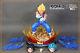 Dragon Ball Super Soldier SSJ Vegetto 3 Heads 2 Gas explosion Props Resin Statue