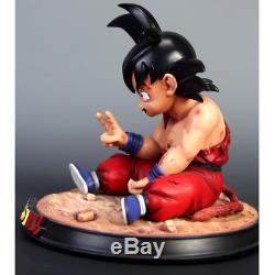 Dragon Ball Young Kid Son Goku Wounded Damaged War GK Resin Statue Action Figure
