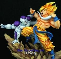 Dragon Ball Z DBZ SUPER SAIYAN GOKU VS FRIEZA Statue GK RESIN FIGURE IN STOCK