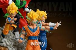 Dragon Ball Z Saiyan Family Statue Resin Figure GKBOX Studio Presale 55cm