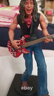 Eddie Van Halen Statue Figure Guitar Rock 1/10 Handmade