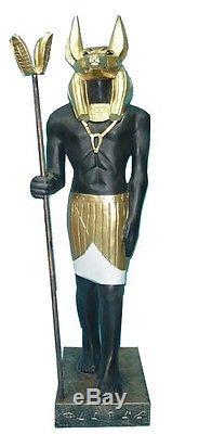Egyptian God Anubis 1 Resin Statue Scalpture 135 cm Cabinet Garden Figure